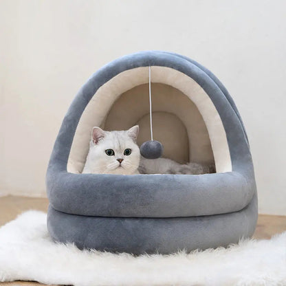 CozzyZoo | Cozy Cat & Dog House Bed - High Quality Pet Sofa for Kittens & Small Dogs🐱 pets home