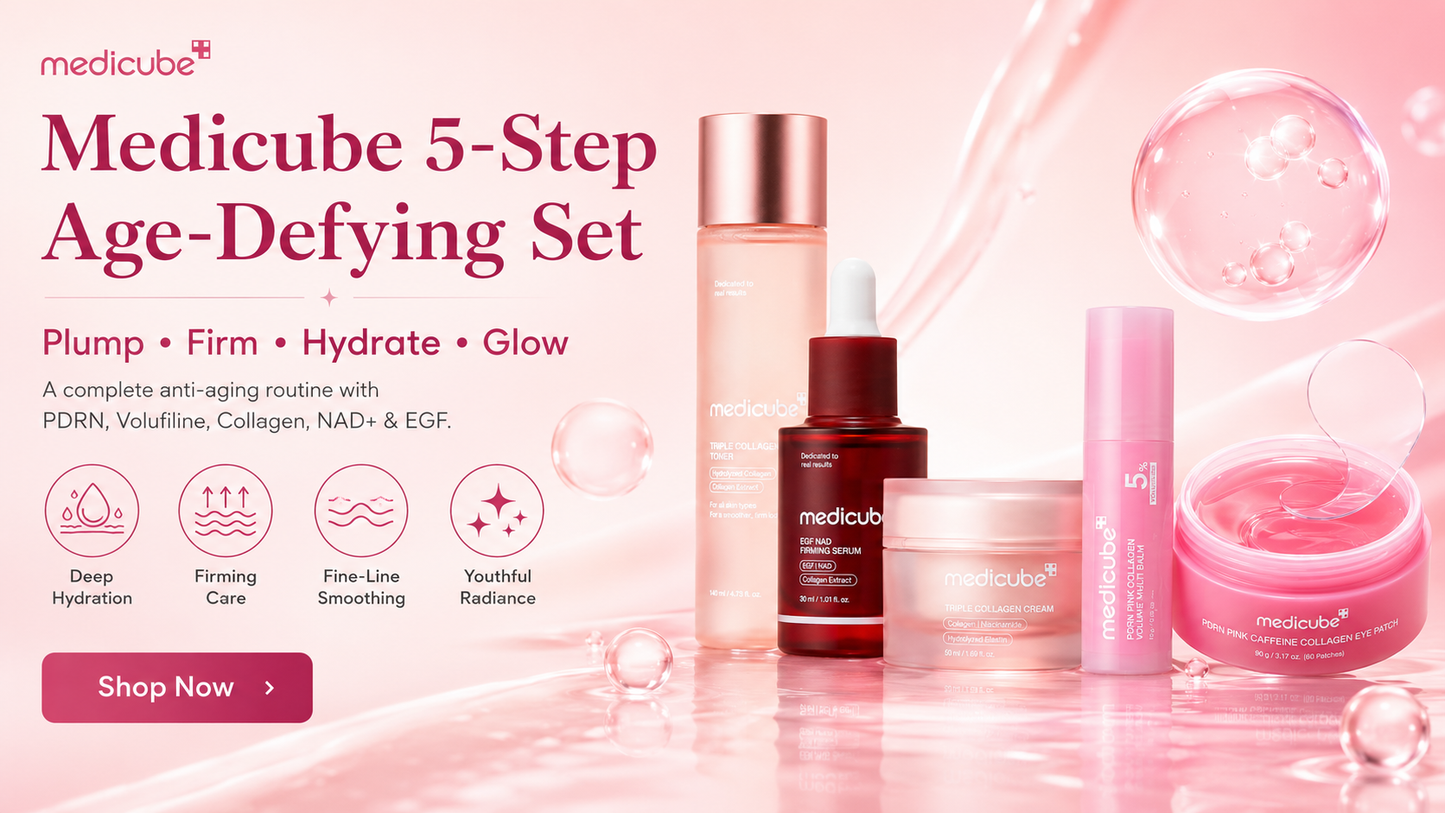 5-Step PDRN & Collagen Age-Defying Set