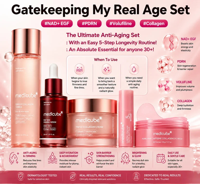 5-Step PDRN & Collagen Age-Defying Set
