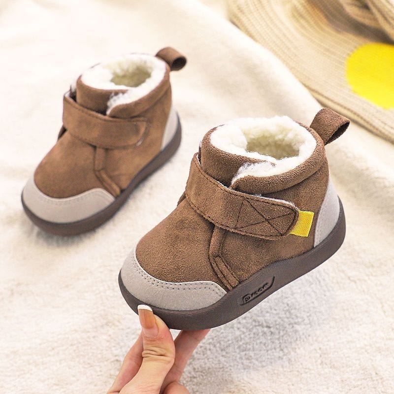 Zentoq ™ Infant Winter Boots – Plush and Soft Sole Baby Snow Shoes