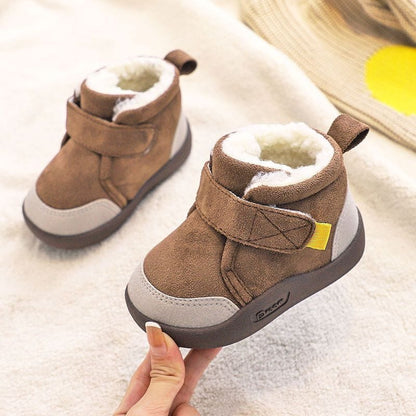 Zentoq ™ Infant Winter Boots – Plush and Soft Sole Baby Snow Shoes
