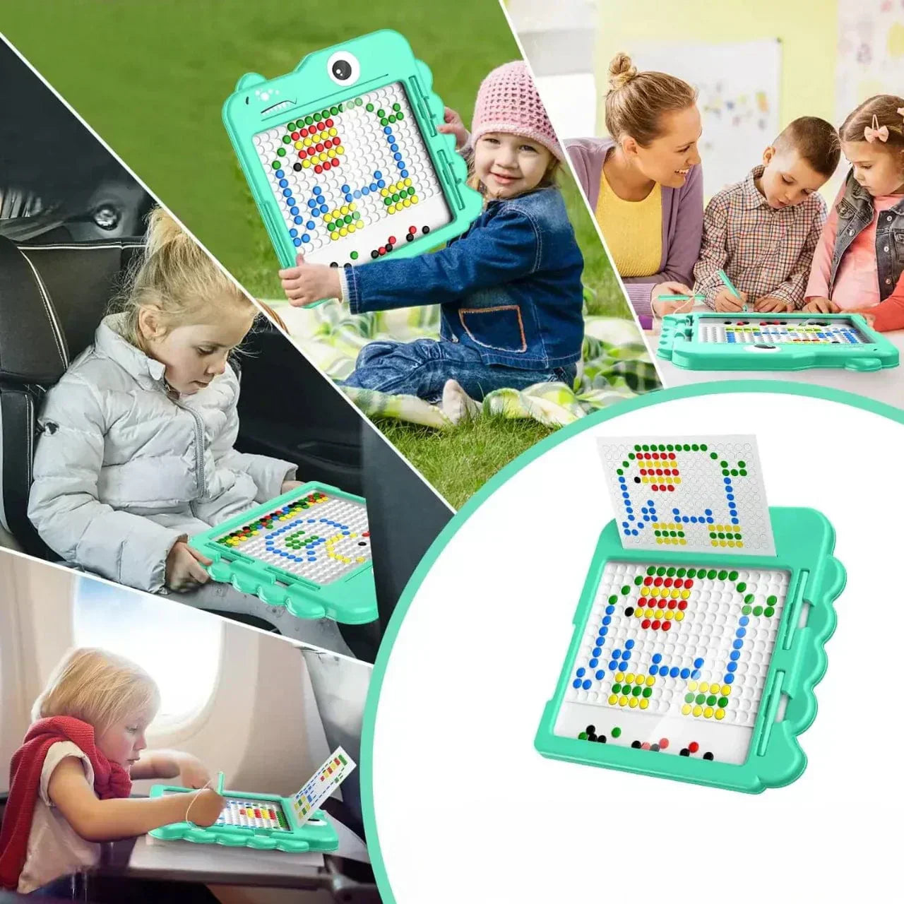 Zentoq Magnetic Drawing - Magnetic Drawing Board